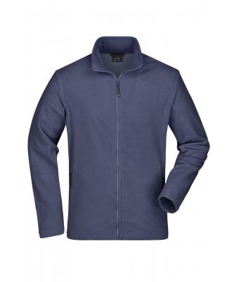 Uomo Men's Basic Fleece Jacket Navy 8349