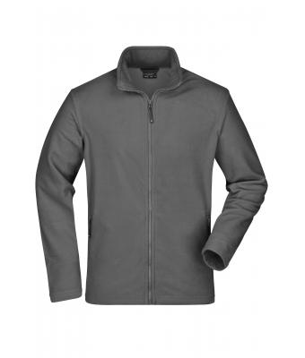 Uomo Men's Basic Fleece Jacket Carbon 8349