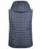 Men Men's Knitted Hybrid Vest Light-melange/anthracite-melange 8680
