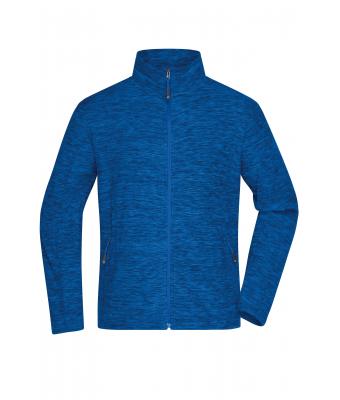 Herren Men's Fleece Jacket Royal-melange/blue 8427