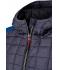 Donna Ladies' Knitted Hybrid Jacket Royal-melange/anthracite-melange 8500