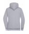 Damen Ladies' Club Sweat Jacket Grey-heather/white 8577