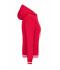 Femme Sweat-shirt tendance femme Rouge/blanc 8579