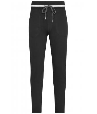 Uomo Men's Jog-Pants Black/white 8582