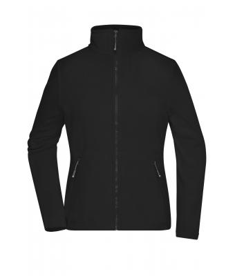 Donna Ladies'  Fleece Jacket Black 8583