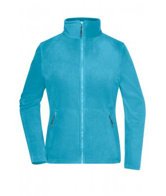 Damen Ladies' Fleece Jacket Turquoise 8583