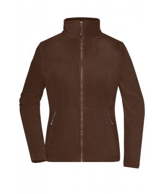 Ladies Ladies' Fleece Jacket Brown 8583