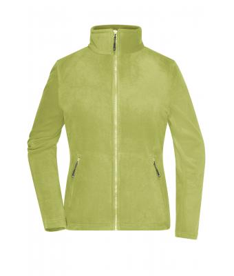 Damen Ladies' Fleece Jacket Lime-green 8583
