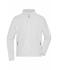 Uomo Men's  Fleece Jacket White 8584