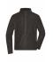 Men Men's Fleece Jacket Dark-grey 8584