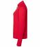 Donna Ladies' Sports  Shirt Halfzip Red 8598