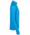 Uomo Men's Sports Shirt Halfzip Bright-blue 8599