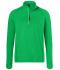 Uomo Men's Sports Shirt Halfzip Fern-green 8599
