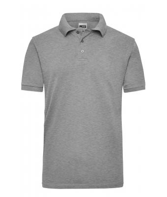 Uomo Workwear Polo Men Grey-heather 7535