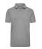 Uomo Workwear Polo Men Grey-heather 7535