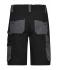 Unisex Workwear Bermudas - STRONG - Black/carbon 8287