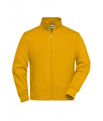 Unisex Workwear Sweat Jacket Gold-yellow 8291