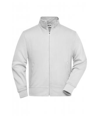 Unisex Workwear Sweat Jacket White 8291