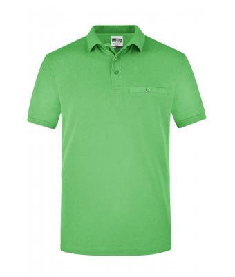 Uomo Men´s Workwear Polo Pocket Lime-green 8402