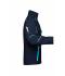 Unisexe Veste workwear - COLOR - Marine/turquoise 8526