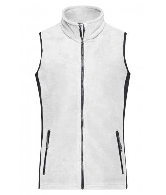 Donna Ladies' Workwear Fleece Vest - STRONG - White/carbon 8502