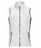 Donna Ladies' Workwear Fleece Vest - STRONG - White/carbon 8502