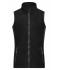 Donna Ladies' Workwear Fleece Vest - STRONG - Black/carbon 8502