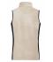 Donna Ladies' Workwear Fleece Vest - STRONG - Stone/black 8502