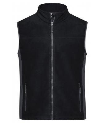 Homme Veste workwear polaire homme - STRONG - Noir/carbone 8503