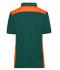 Donna Ladies' Workwear Polo - COLOR - Dark-green/orange 8532