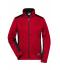 Ladies Ladies' Knitted Workwear Fleece Jacket - STRONG - Red-melange/black 8536