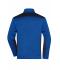 Uomo Men's Knitted Workwear Fleece Jacket - STRONG - Royal-melange/navy 8537
