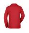 Donna Ladies' Workwear Polo Pocket Longsleeve Red 8539