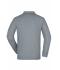 Uomo Men's Workwear Polo Pocket Longsleeve Grey-heather 8540