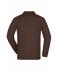 Uomo Men's Workwear Polo Pocket Longsleeve Brown 8540