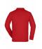Uomo Men's Workwear Polo Pocket Longsleeve Red 8540