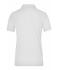 Donna Ladies' Workwear Polo Pocket White 8541