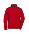 Donna Ladies' Workwear Sweat Jacket - COLOR - Red/navy 8543