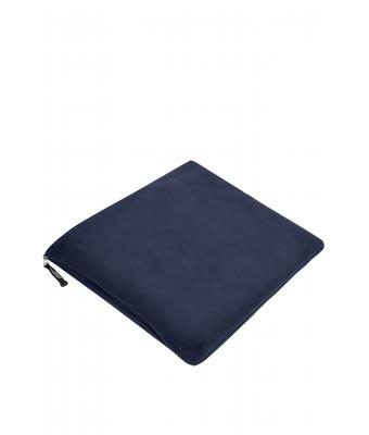 Unisex Fleece Blanket Navy 7553