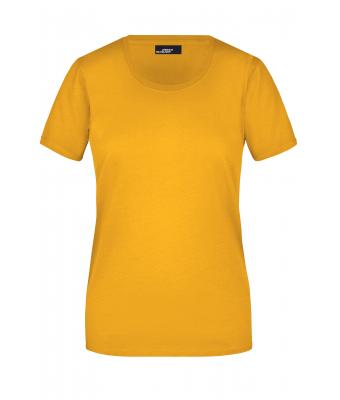 Damen Ladies' Basic-T Gold-yellow 7554
