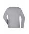 Donna Ladies' Shirt Long-Sleeved Medium Grey-heather 7972