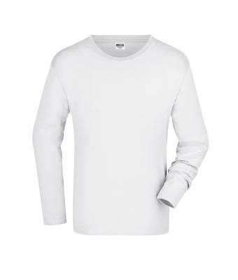 Uomo Men's Long-Sleeved Medium White 7558