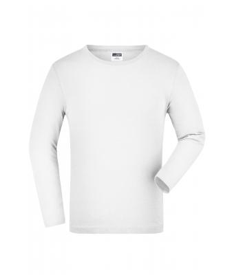 Kinder Junior Shirt Long-Sleeved Medium White 7978