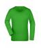 Damen Ladies' Stretch Shirt Long-Sleeved Lime-green 7984