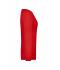 Damen Ladies' Stretch Shirt Long-Sleeved Red 7984