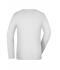 Damen Ladies' Stretch Shirt Long-Sleeved White 7984