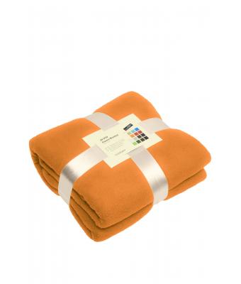Unisex Fleece Blanket Orange 7566