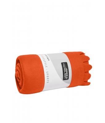 Unisex Fleece Blanket Orange 8292