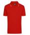 Homme Polo homme Tomate/blanc 8208