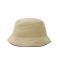 Donna Fisherman Piping Hat Khaki/black 7579